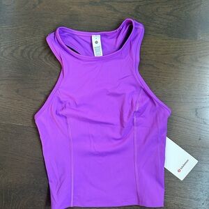Lululemon NWT Nulux Racerback Cropped Run Tank